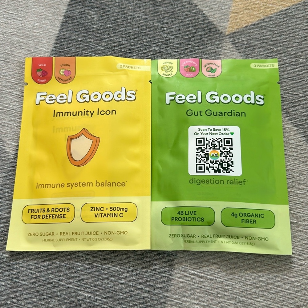 Feel Goods drink mixes